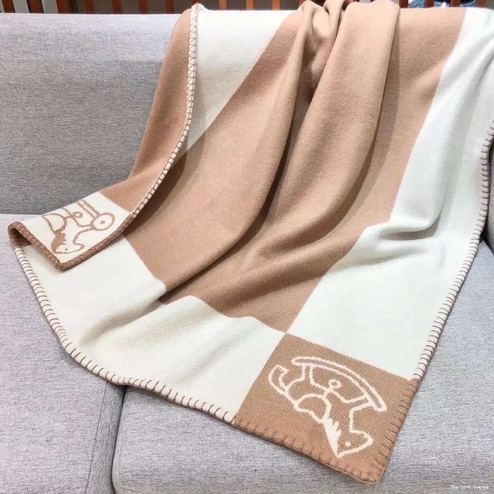 BLANKET WOOL THROW BABY AVALON ADADA HERMES 0512